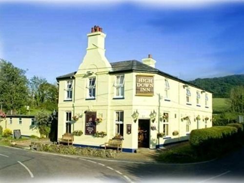 The Highdown Inn Totland Buitenkant foto